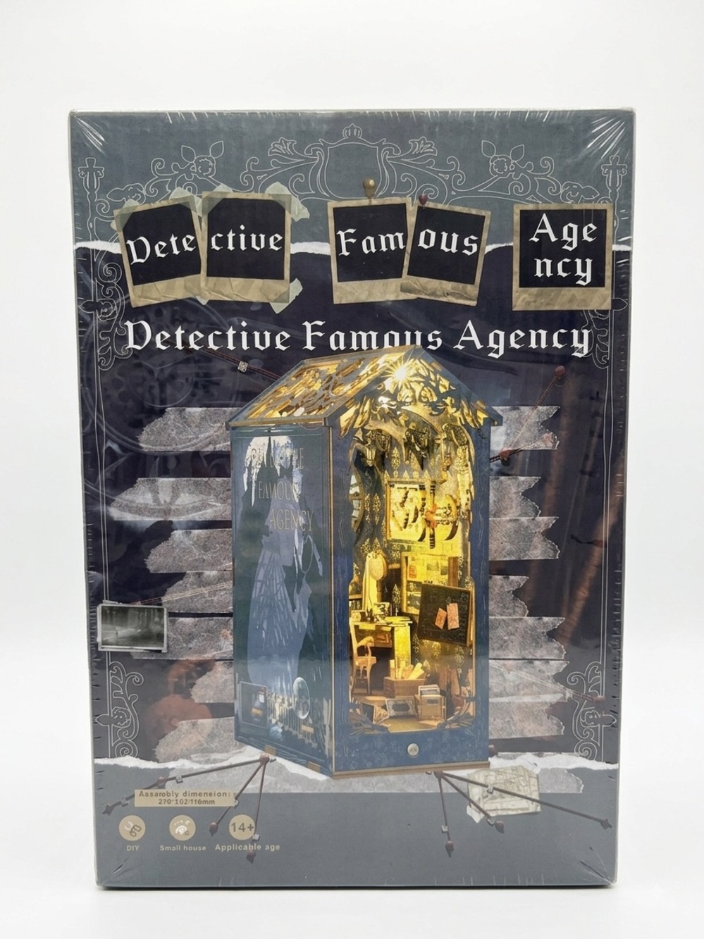 “Detective Famous Agency” DIY Book Nook Kit